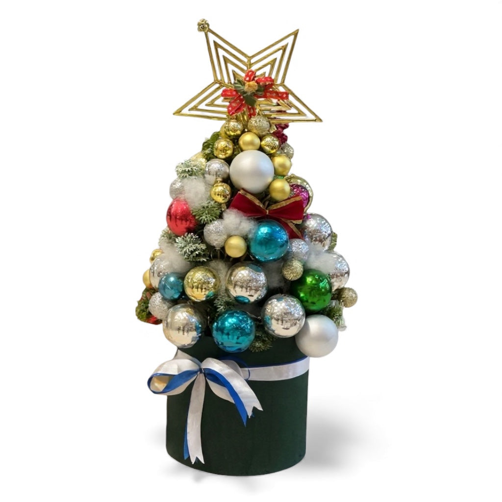 Ornament Christmas Tree Centerpiece luxury flowers DELIVERY TO Cairo AND Egypt