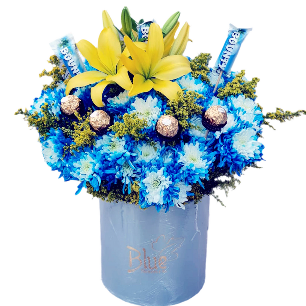 MD2021-36 Box luxury flowers DELIVERY TO Cairo AND Egypt