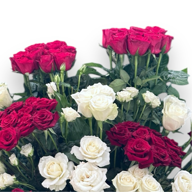 Rosy Radiance Basket luxury flowers DELIVERY TO Cairo AND Egypt
