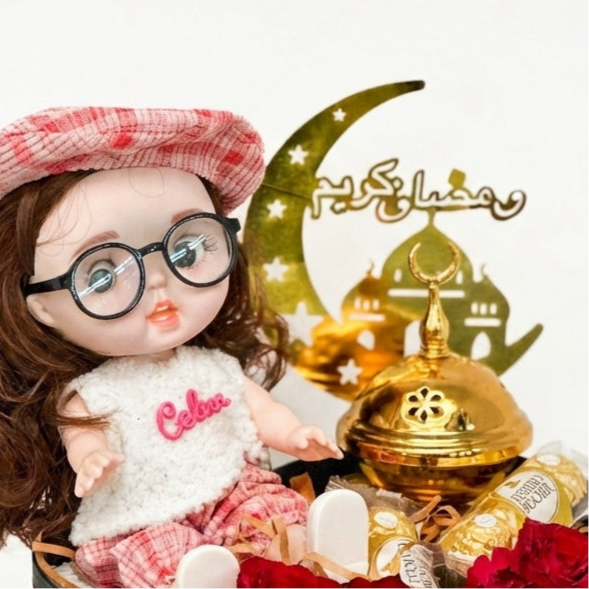 Layali El Qamar Romance Box – Ramadan Kareem Special Box luxury flowers DELIVERY TO Cairo AND Egypt