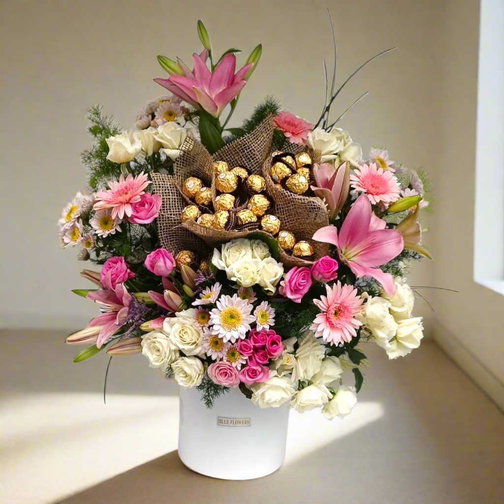 Golden Bliss luxury flowers DELIVERY TO Cairo AND Egypt