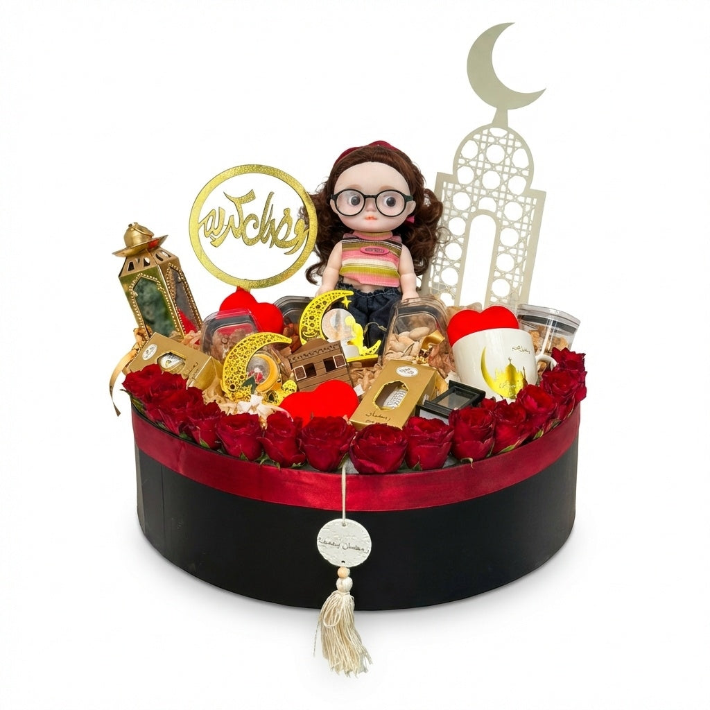 Laylat El Hob Deluxe Box luxury flowers DELIVERY TO Cairo AND Egypt