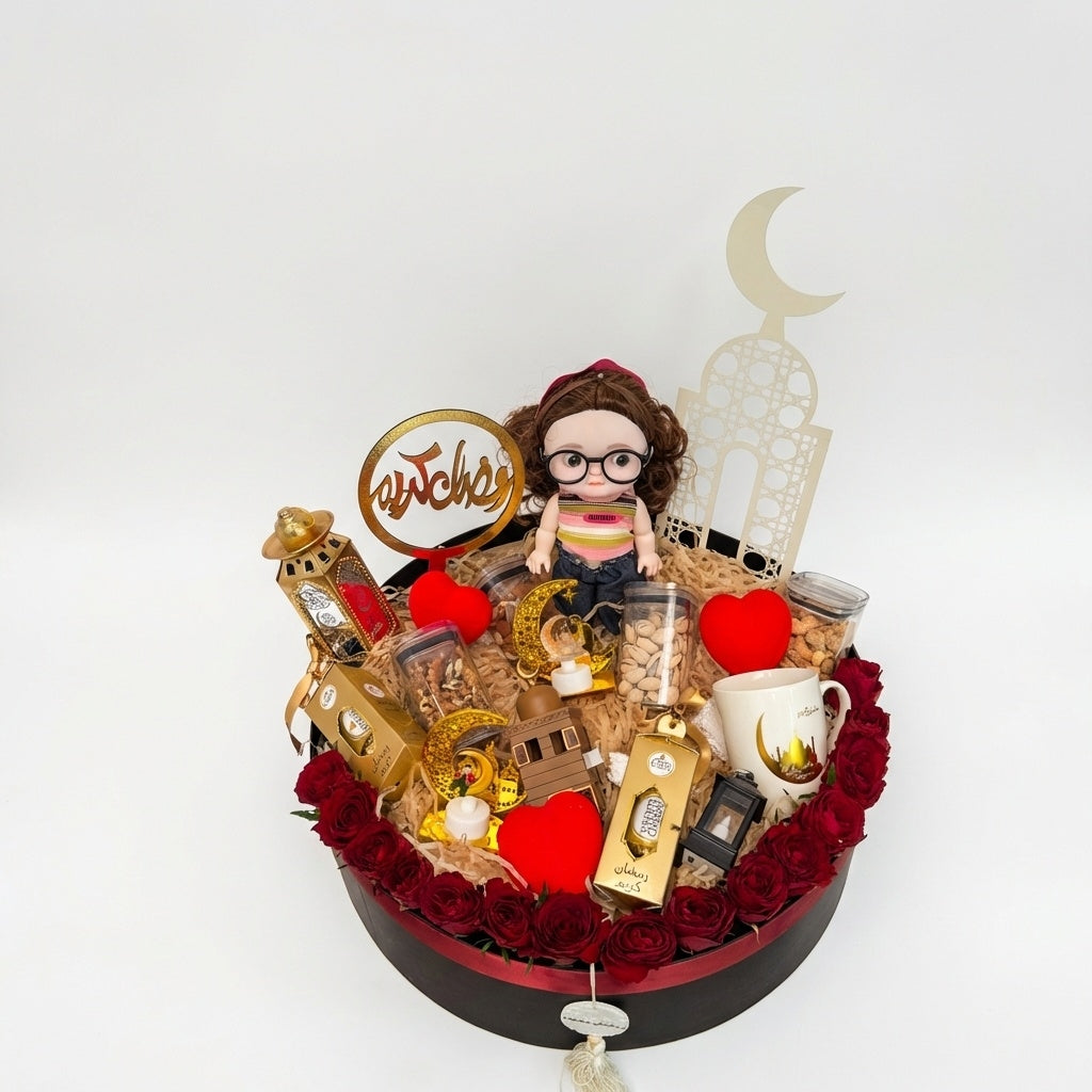 Laylat El Hob Deluxe Box luxury flowers DELIVERY TO Cairo AND Egypt