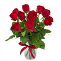 Crimson Elegance Vase Vase luxury flowers DELIVERY TO Cairo AND Egypt