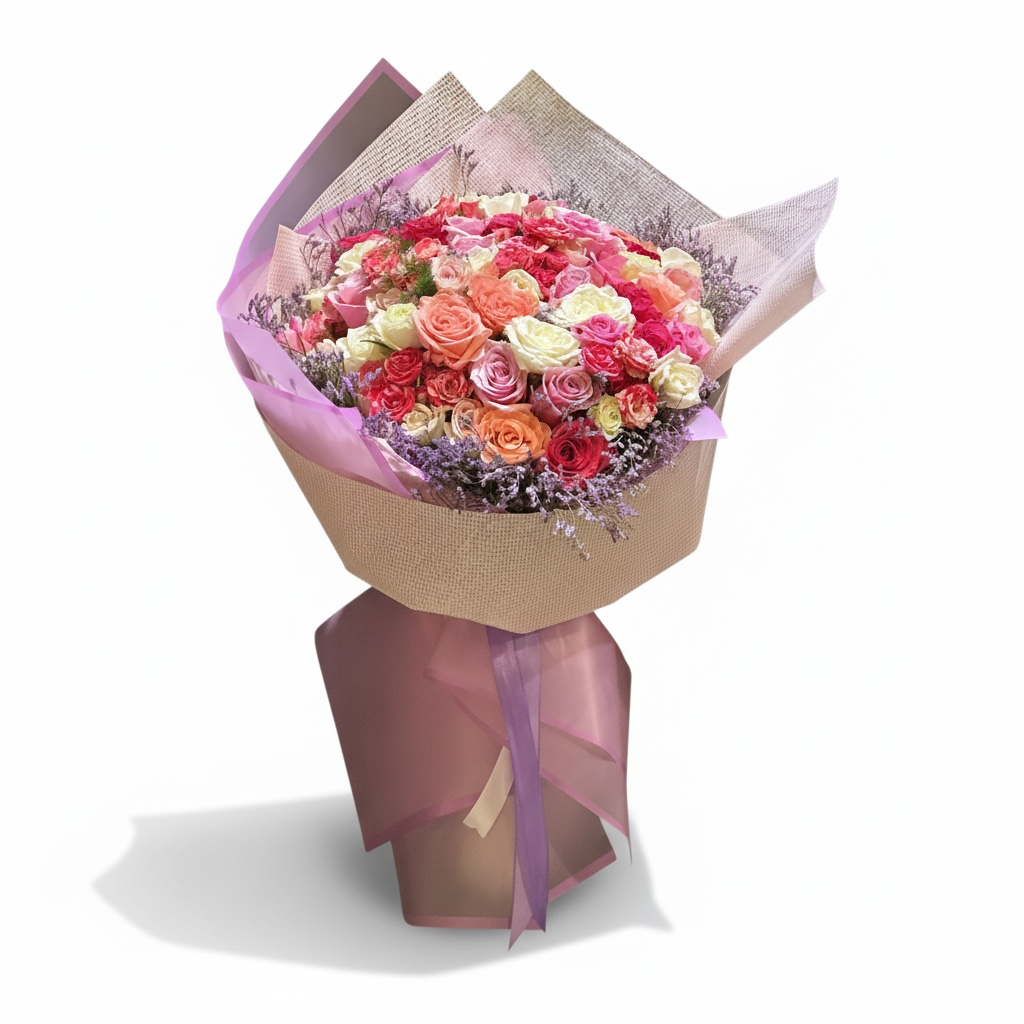 Garden of Affection Bouquet luxury flowers DELIVERY TO Cairo AND Egypt