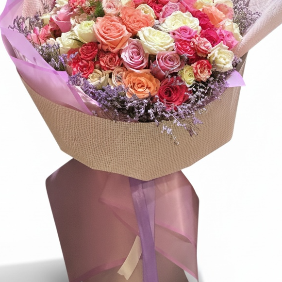 Garden of Affection Bouquet luxury flowers DELIVERY TO Cairo AND Egypt