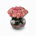 Blush Elegance Vase luxury flowers DELIVERY TO Cairo AND Egypt