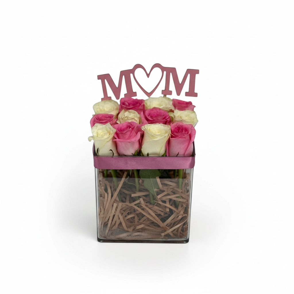 Mom’s Treasure Vase luxury flowers DELIVERY TO Cairo AND Egypt