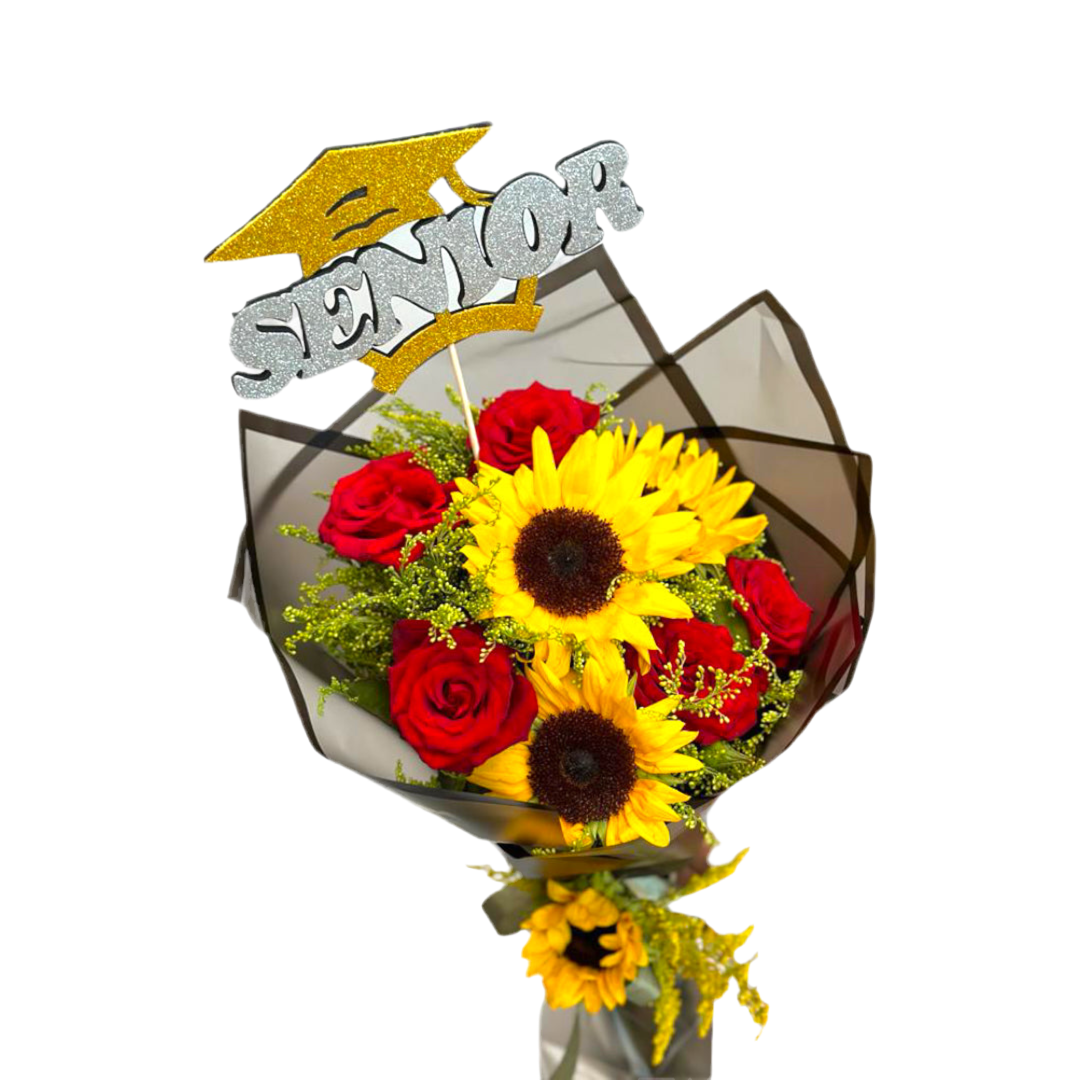 Golden Achievements Hand Bouquet luxury flowers DELIVERY TO Cairo AND Egypt
