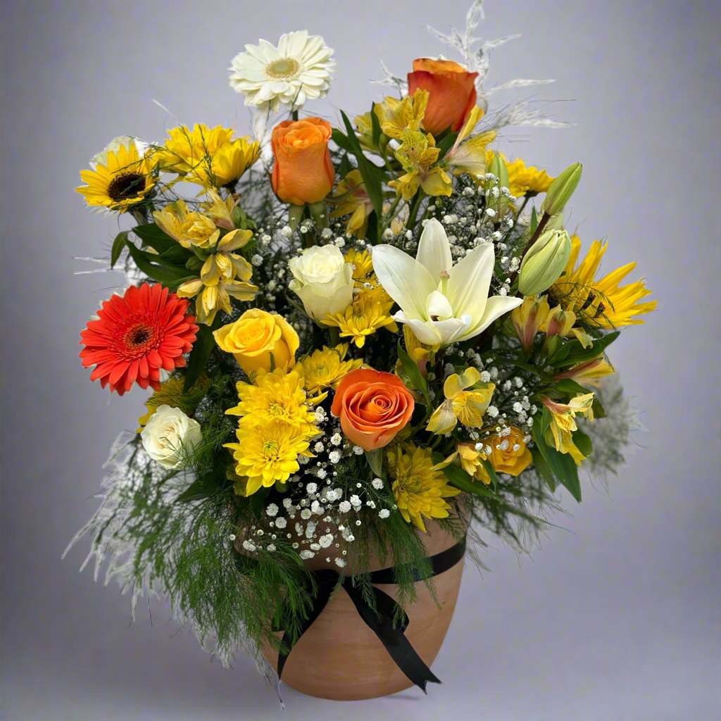 Sunset Bliss luxury flowers DELIVERY TO Cairo AND Egypt