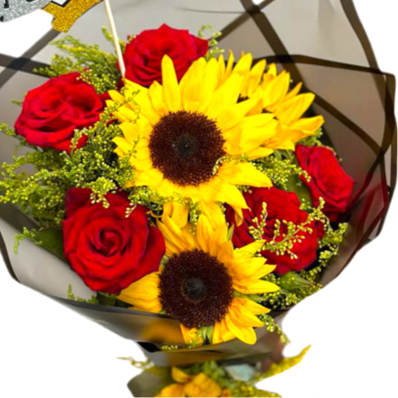 Golden Achievements Hand Bouquet luxury flowers DELIVERY TO Cairo AND Egypt