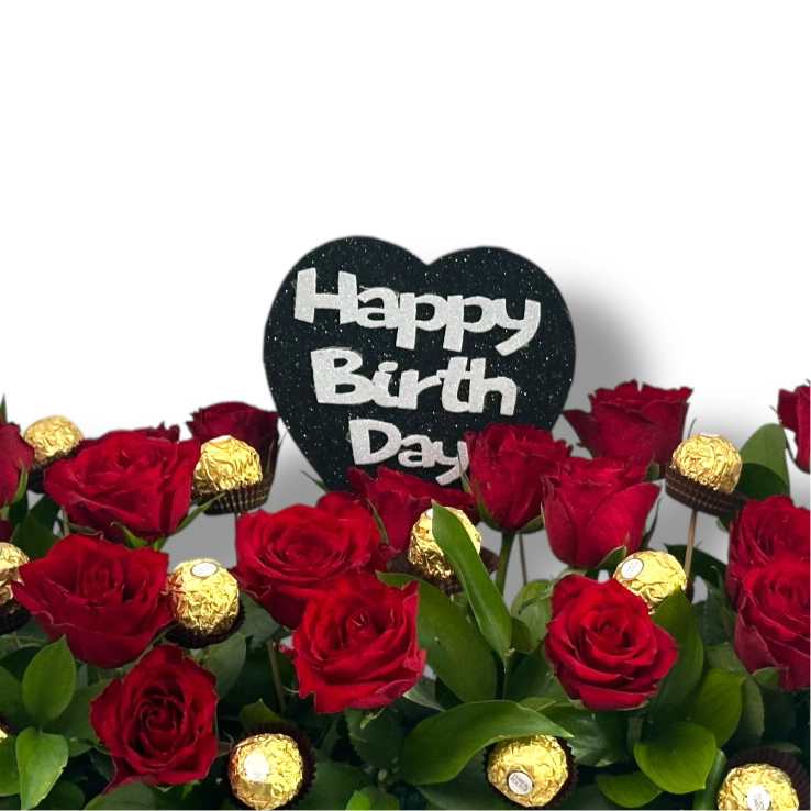 Golden Bloom Celebration luxury flowers DELIVERY TO Cairo AND Egypt
