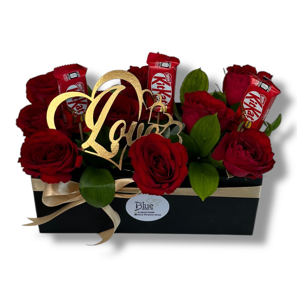 Sweetheart Box Flowers bouquet luxury flowers DELIVERY TO Cairo AND Egypt