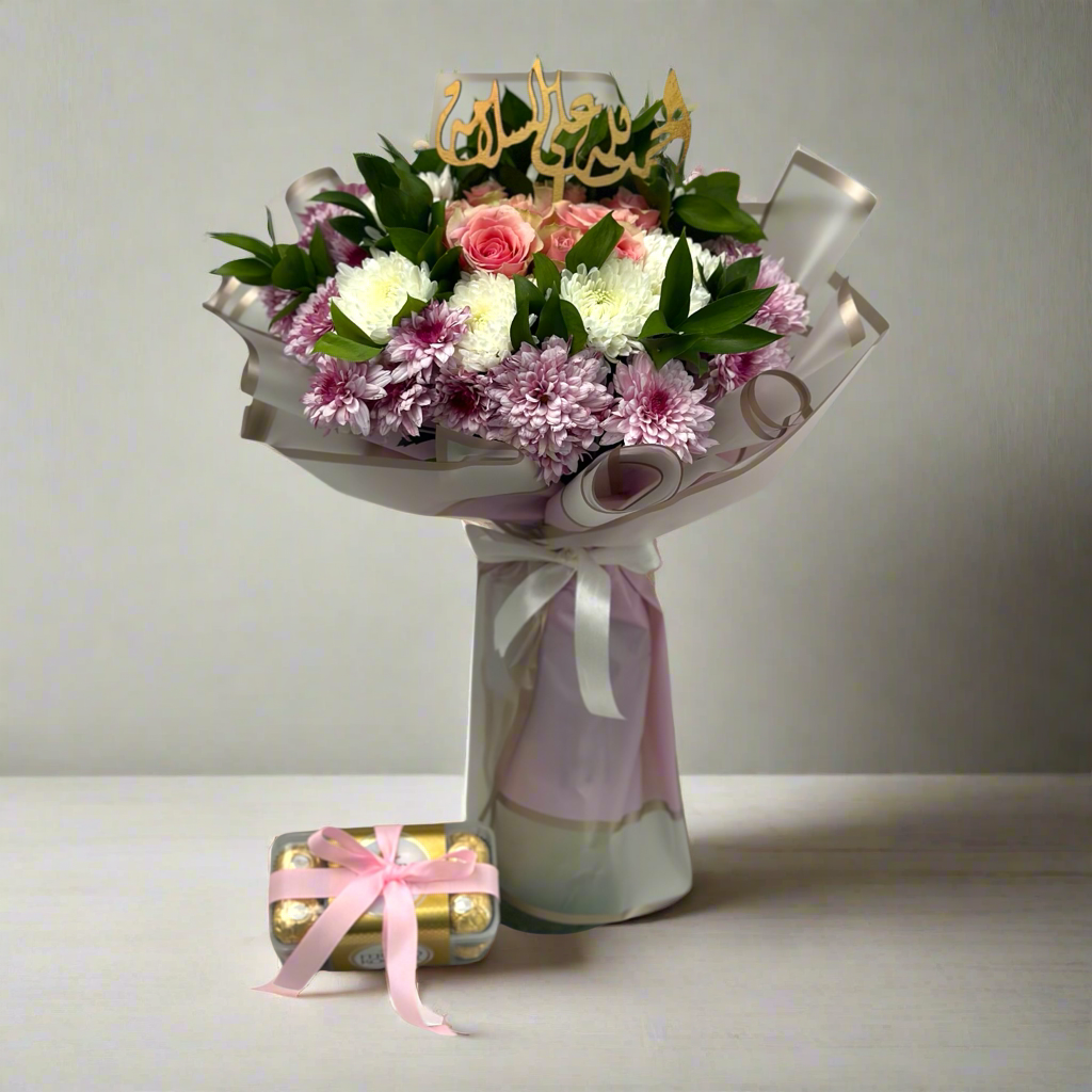 Graceful Greetings Hand Bouquet luxury flowers DELIVERY TO Cairo AND Egypt