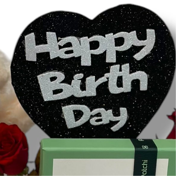 Birthday Bliss Box Box luxury flowers DELIVERY TO Cairo AND Egypt