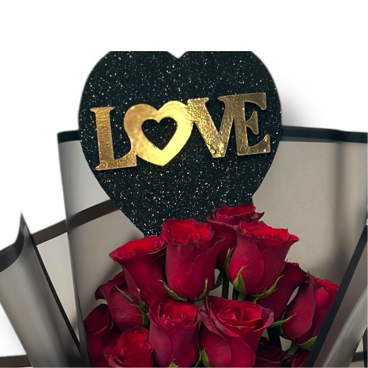 Infinite Romance Pairing Hand Bouquet luxury flowers DELIVERY TO Cairo AND Egypt