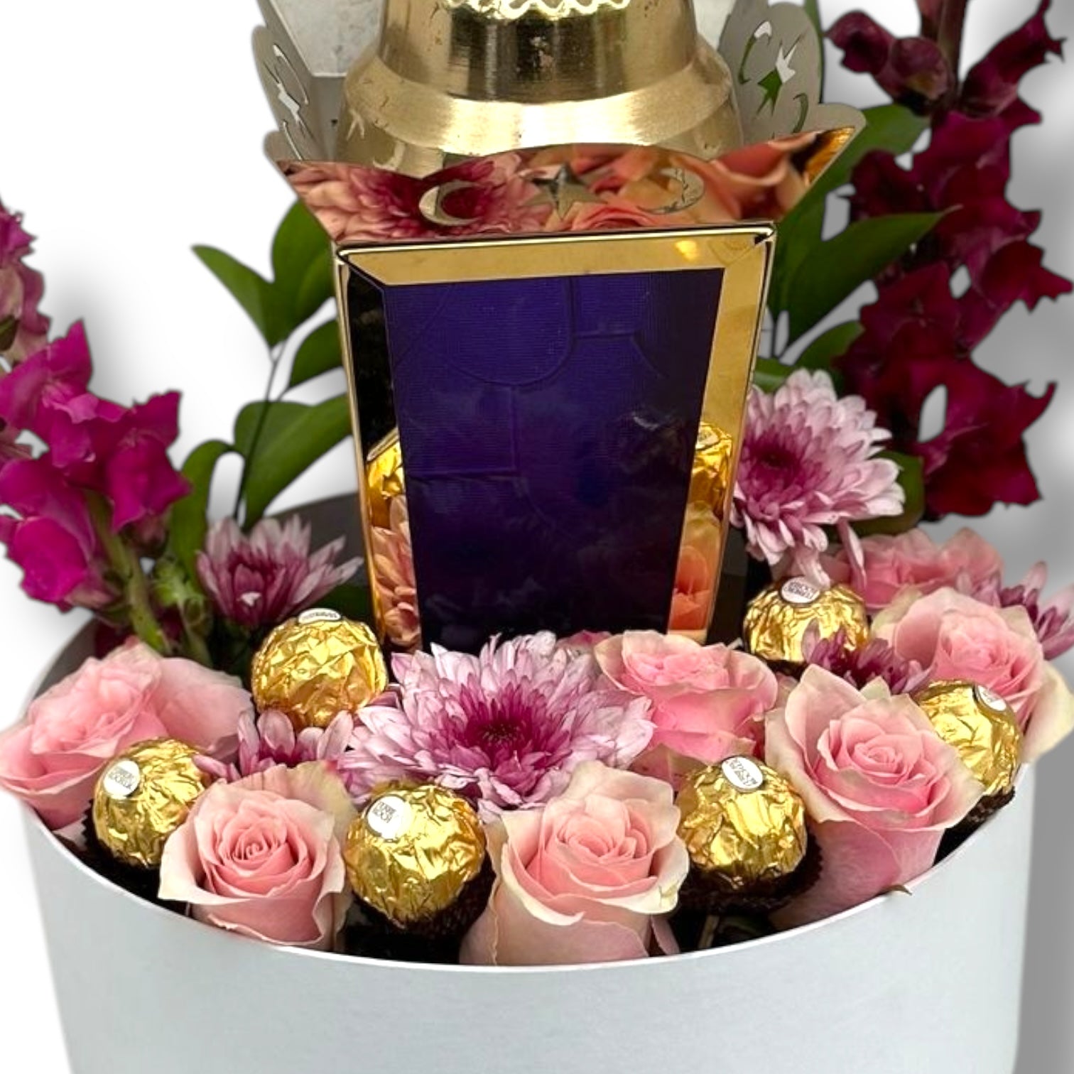 Golden Lantern Blessings luxury flowers DELIVERY TO Cairo AND Egypt