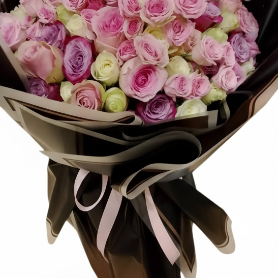 Blush Elegance Bouquet Hand Bouquet luxury flowers DELIVERY TO Cairo AND Egypt