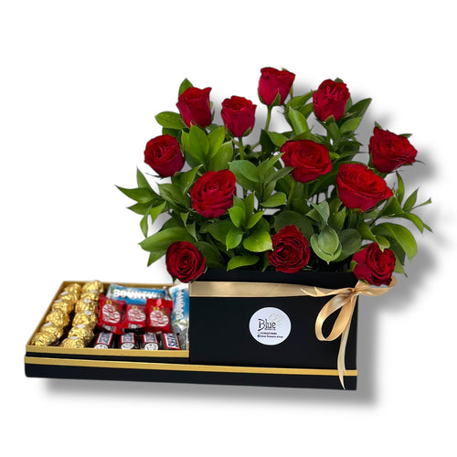 Crimson Symphony Flowers bouquet luxury flowers DELIVERY TO Cairo AND Egypt