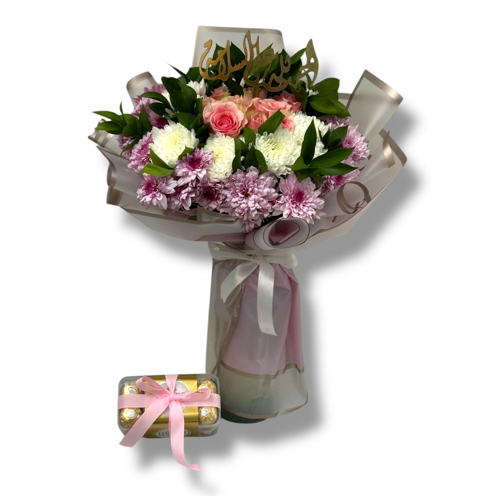 Graceful Greetings Hand Bouquet luxury flowers DELIVERY TO Cairo AND Egypt