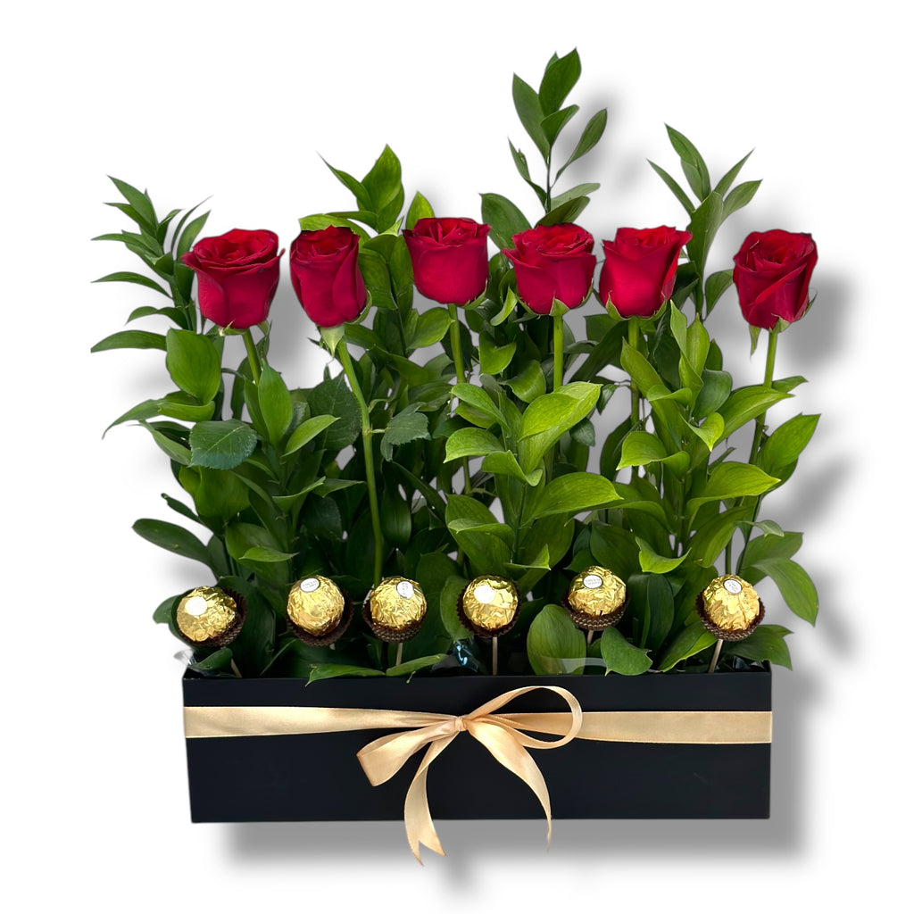 Golden Romance Flowers bouquet luxury flowers DELIVERY TO Cairo AND Egypt
