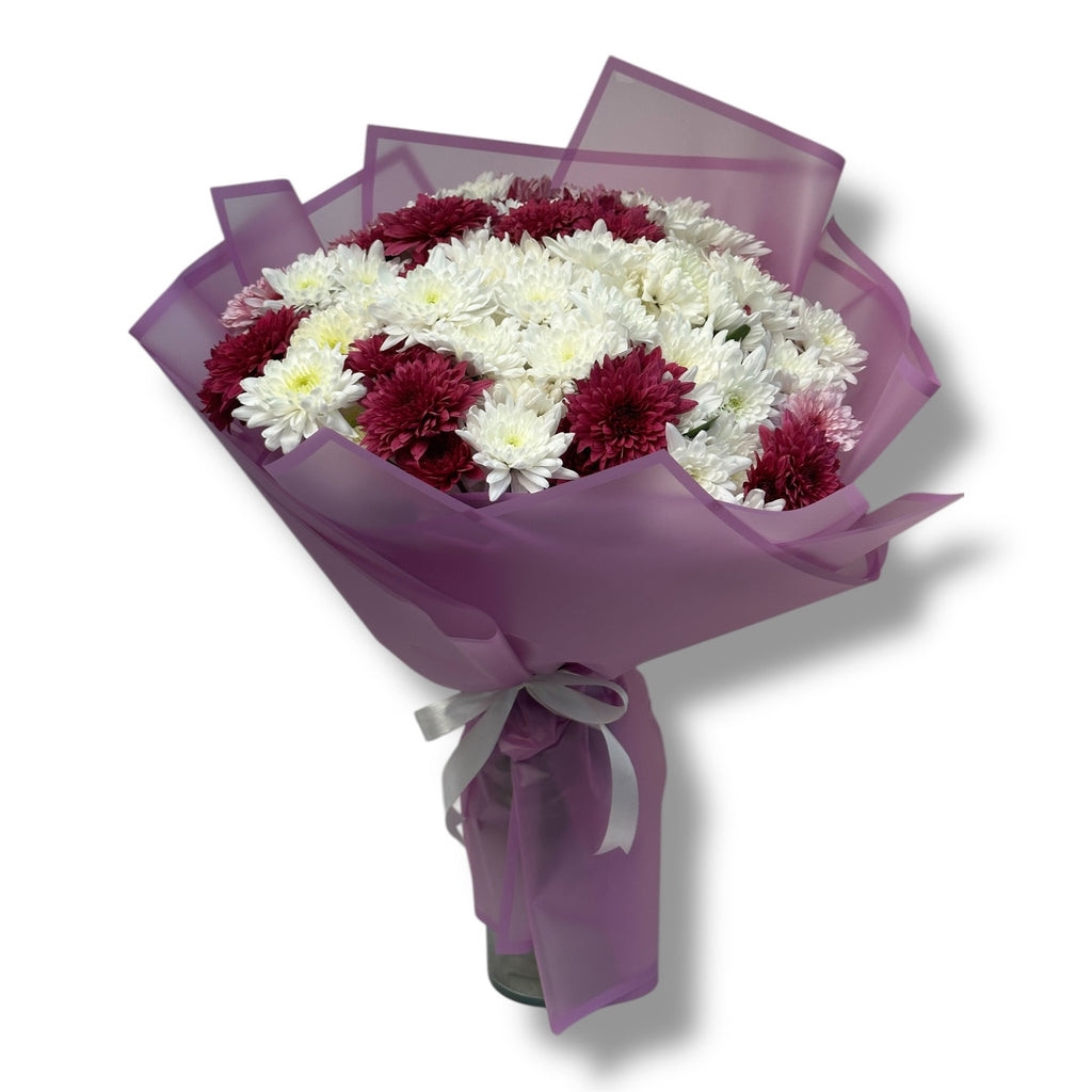 Plum Serenity Hand Bouquet luxury flowers DELIVERY TO Cairo AND Egypt