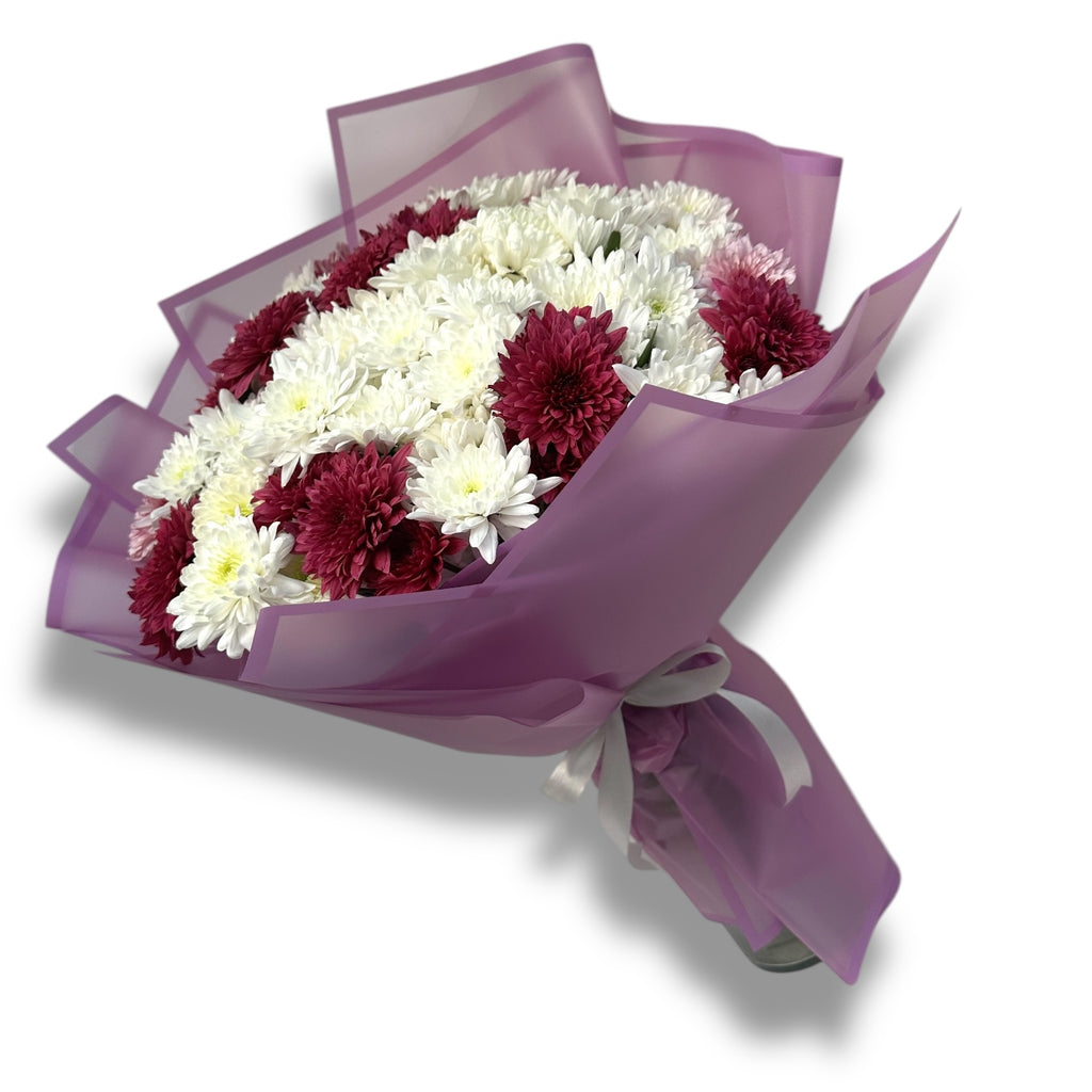 Plum Serenity Hand Bouquet luxury flowers DELIVERY TO Cairo AND Egypt