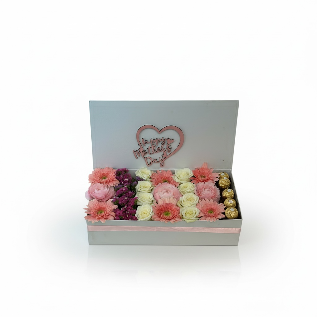 Tender Bloom Box luxury flowers DELIVERY TO Cairo AND Egypt