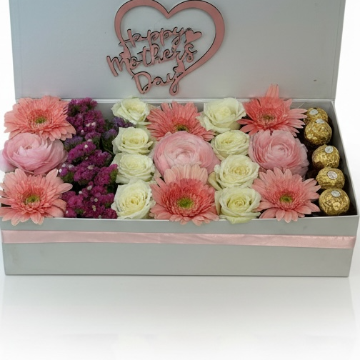 Tender Bloom Box luxury flowers DELIVERY TO Cairo AND Egypt