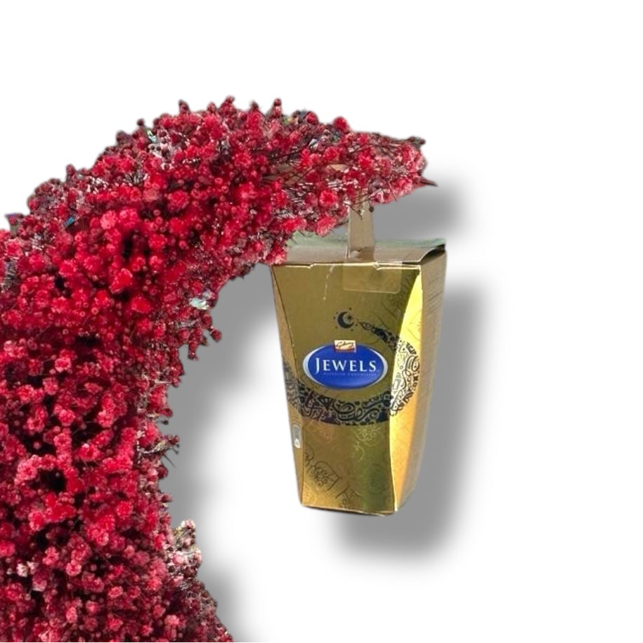 Crimson Crescent Blessings Flowers bouquet luxury flowers DELIVERY TO Cairo AND Egypt