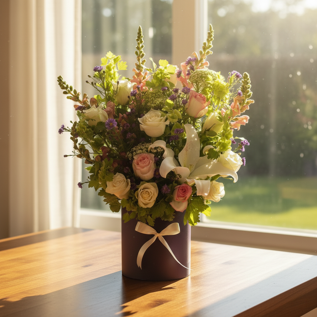 Garden Poetry Flowers bouquet luxury flowers DELIVERY TO Cairo AND Egypt