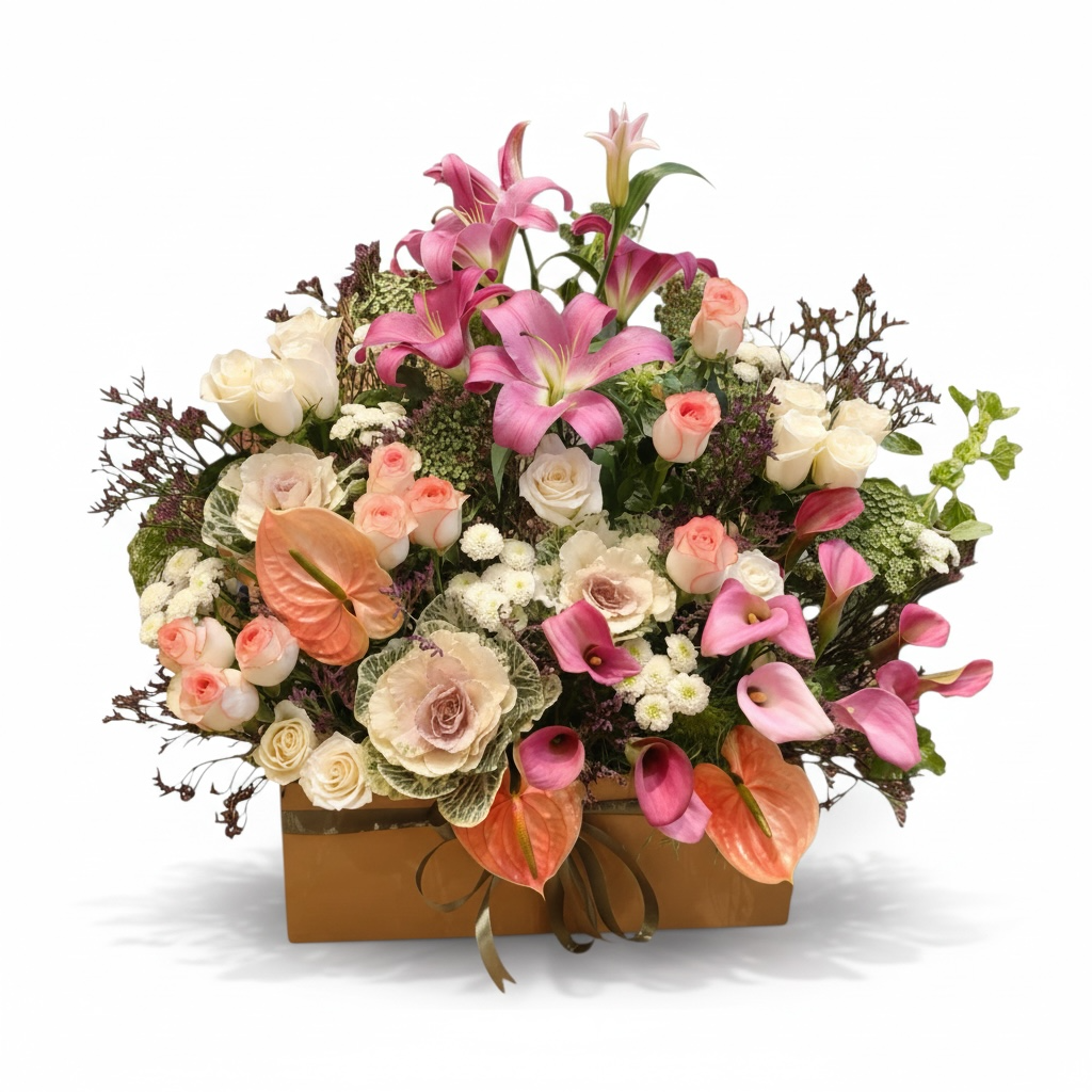 Imperial Bloom Aura Flowers bouquet luxury flowers DELIVERY TO Cairo AND Egypt