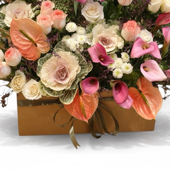 Imperial Bloom Aura Flowers bouquet luxury flowers DELIVERY TO Cairo AND Egypt