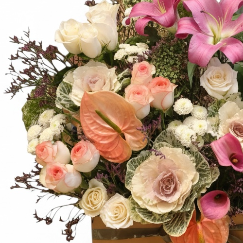 Imperial Bloom Aura Flowers bouquet luxury flowers DELIVERY TO Cairo AND Egypt