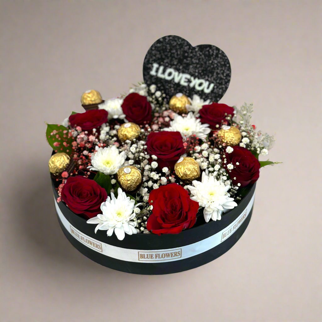 Heartfelt Elegance Flowers bouquet luxury flowers DELIVERY TO Cairo AND Egypt