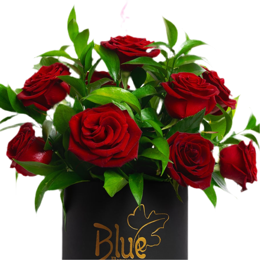 Heart & Roses Box Box luxury flowers DELIVERY TO Cairo AND Egypt