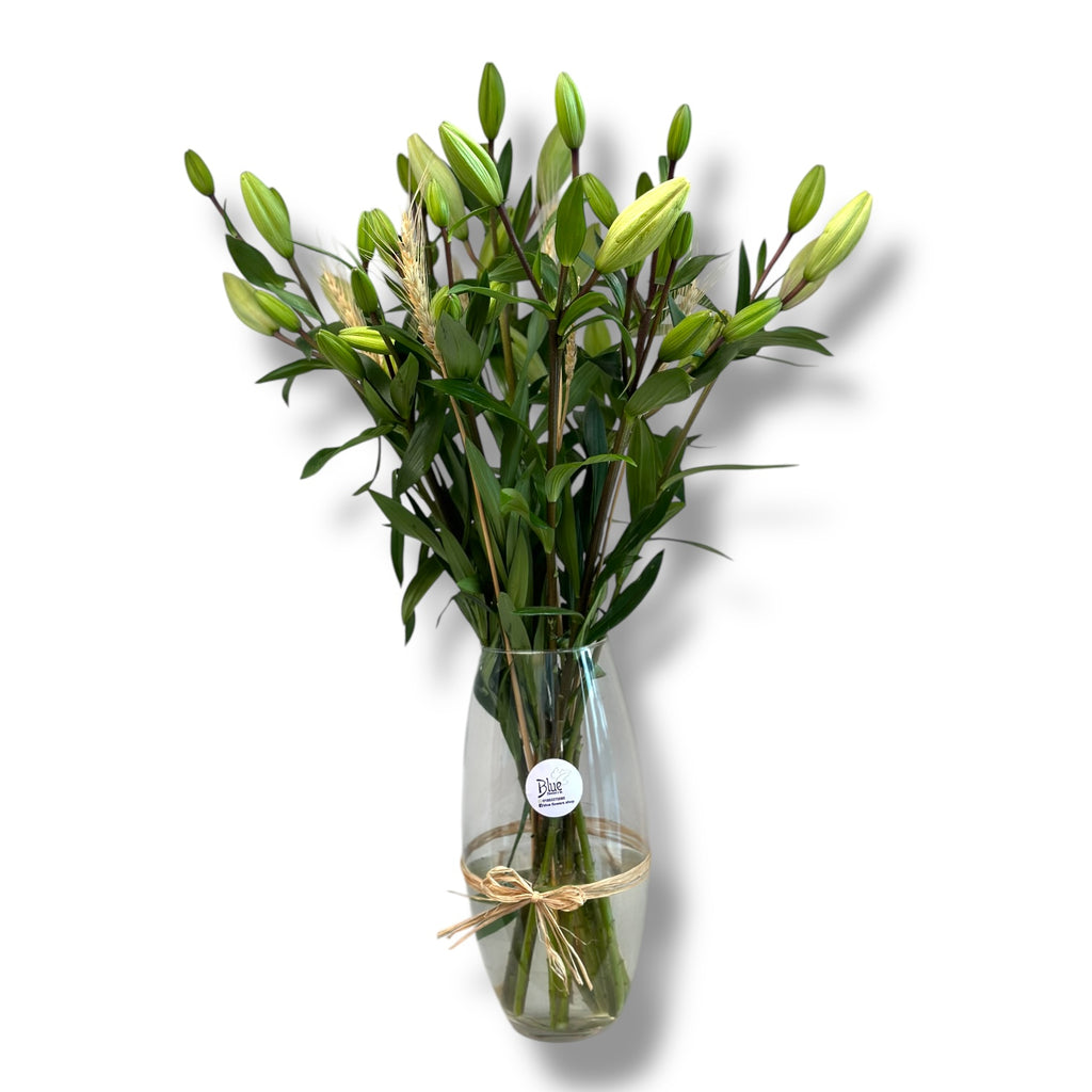 Verdant Elegance Vase luxury flowers DELIVERY TO Cairo AND Egypt