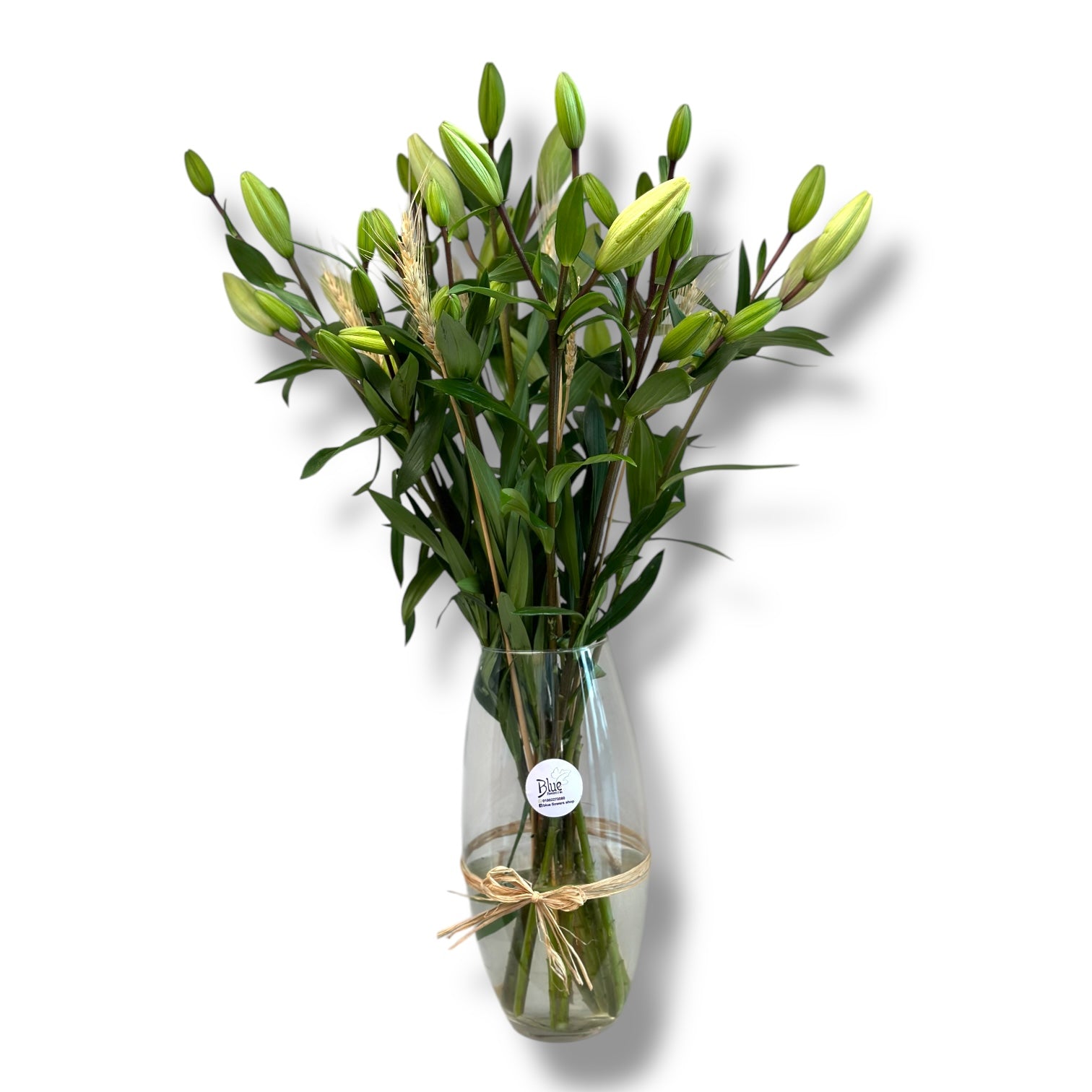 Verdant Elegance Vase luxury flowers DELIVERY TO Cairo AND Egypt
