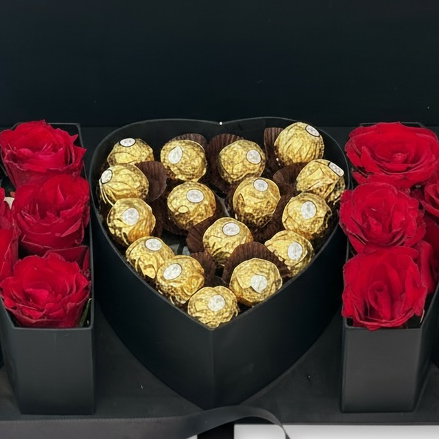 Heart of Elegance luxury flowers DELIVERY TO Cairo AND Egypt