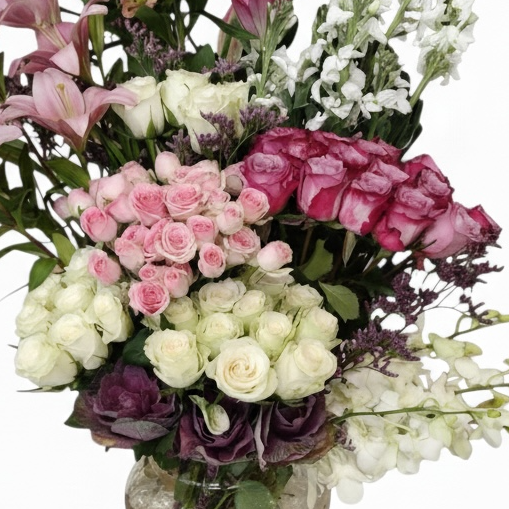 Vintage Blossom Story Vase luxury flowers DELIVERY TO Cairo AND Egypt