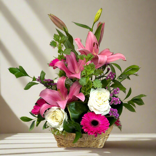 Basket of Love Basket luxury flowers DELIVERY TO Cairo AND Egypt
