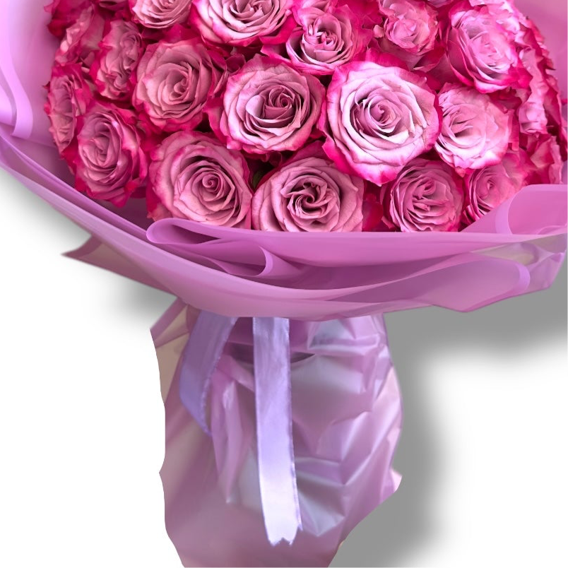 Amethyst Bliss Hand Bouquet luxury flowers DELIVERY TO Cairo AND Egypt