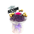 Graduation Bliss Hand Bouquet luxury flowers DELIVERY TO Cairo AND Egypt