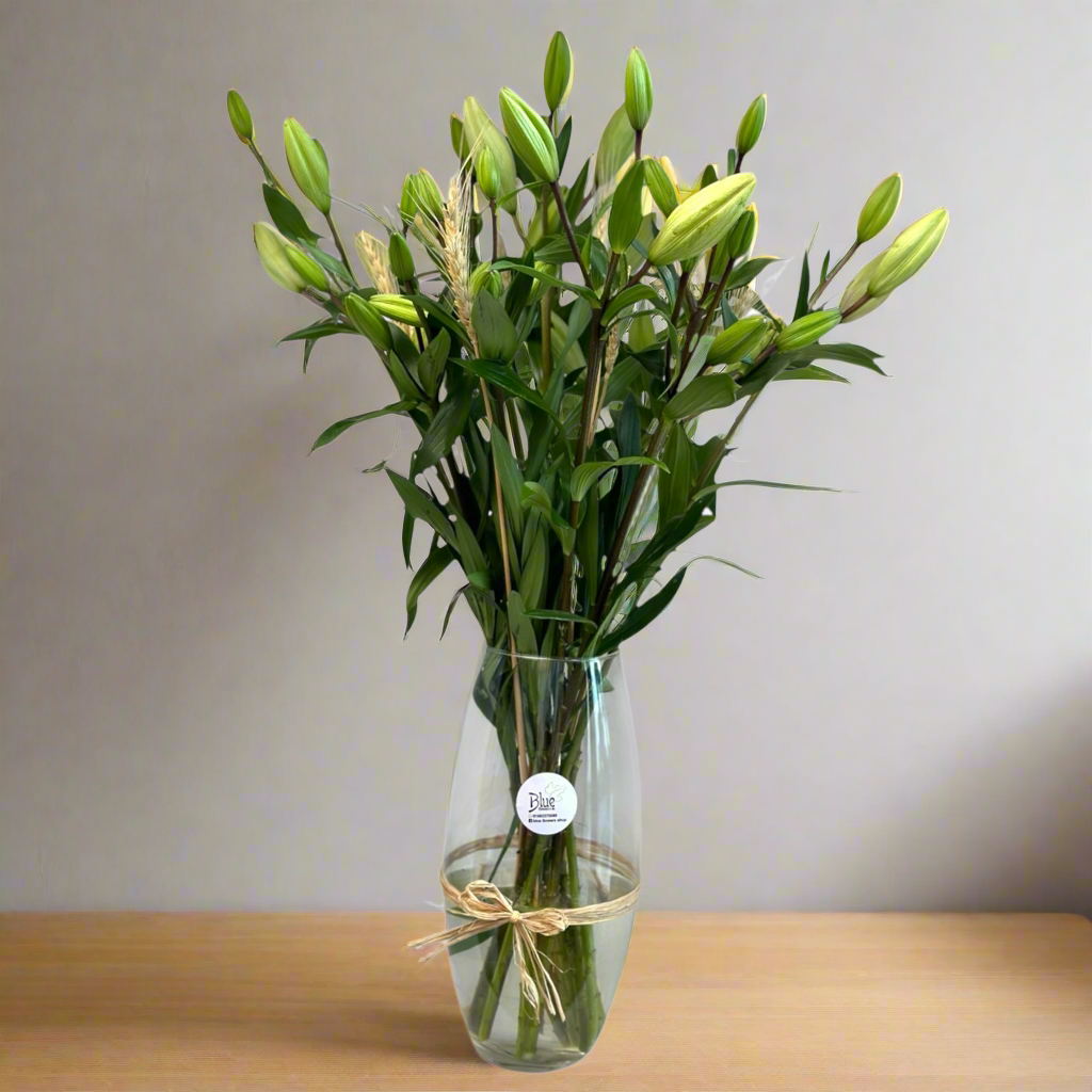 Verdant Elegance Vase luxury flowers DELIVERY TO Cairo AND Egypt