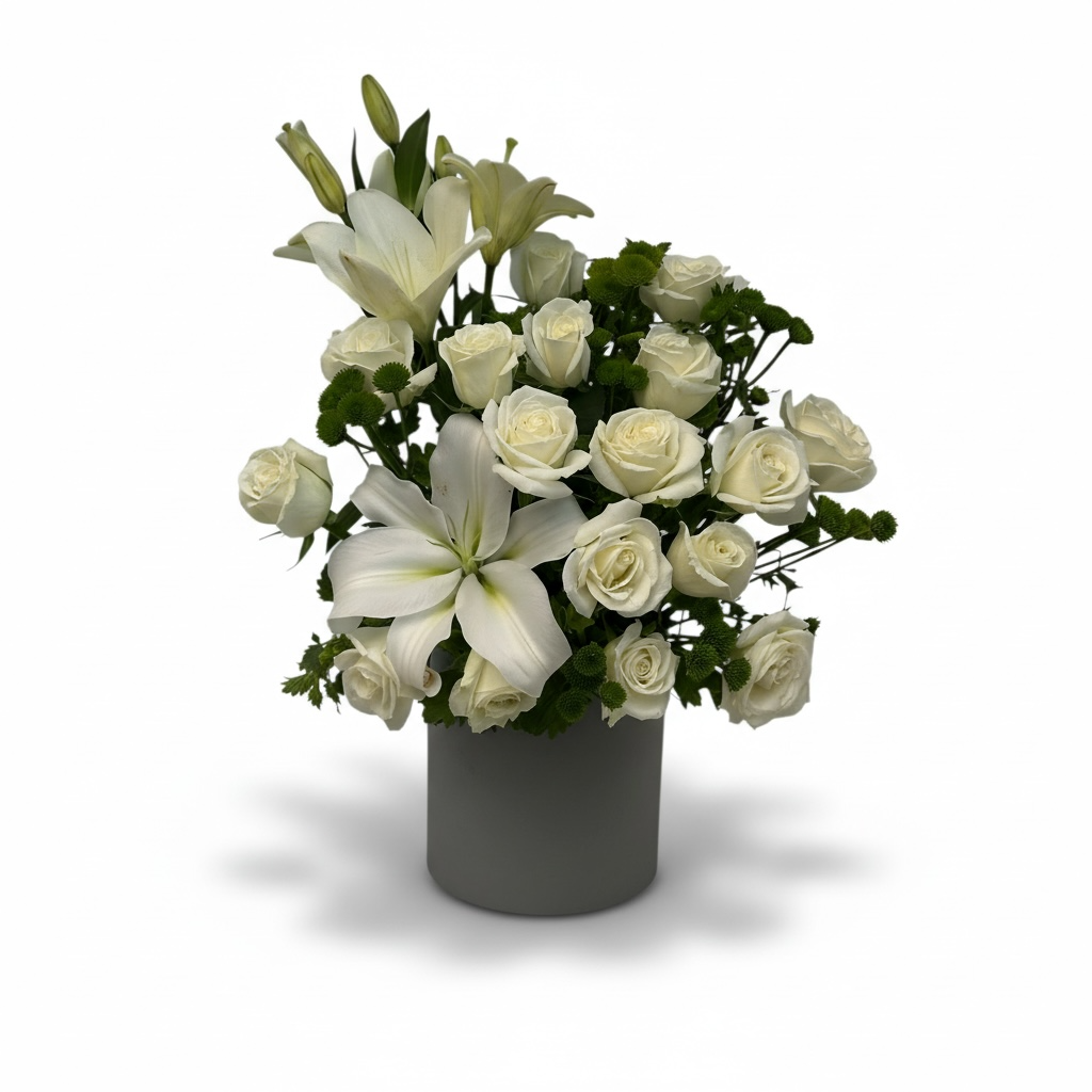 Pure Elegance Vase luxury flowers DELIVERY TO Cairo AND Egypt