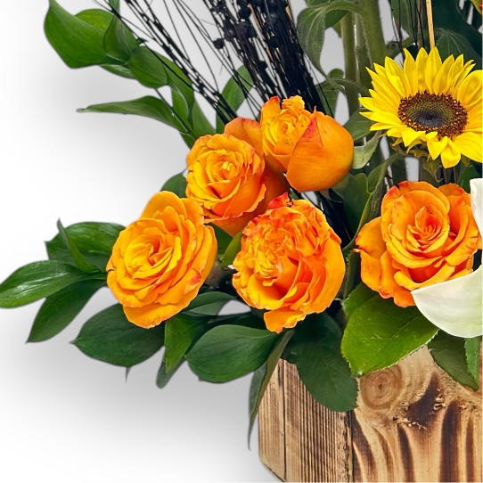 Golden Horizon Flowers bouquet luxury flowers DELIVERY TO Cairo AND Egypt