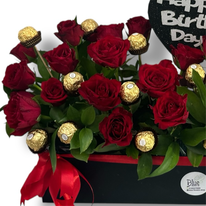 Golden Bloom Celebration luxury flowers DELIVERY TO Cairo AND Egypt