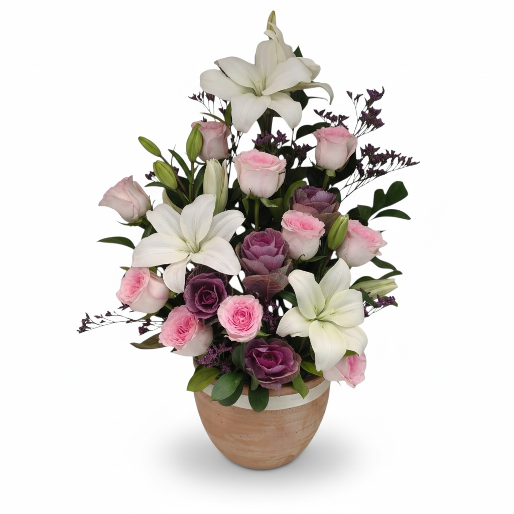 Garden Promise Arrangement Flowers bouquet luxury flowers DELIVERY TO Cairo AND Egypt