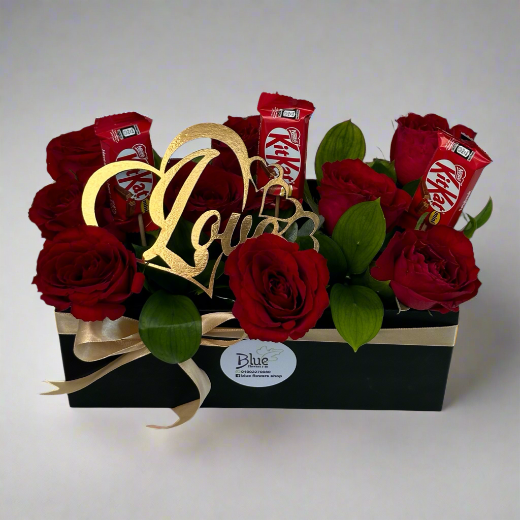 Sweetheart Box Flowers bouquet luxury flowers DELIVERY TO Cairo AND Egypt