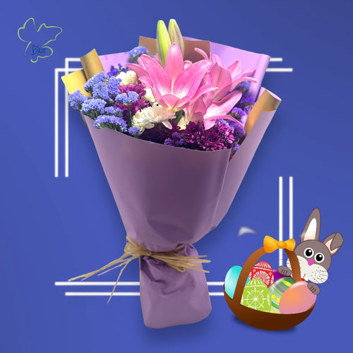 Easter Lily Delight luxury flowers DELIVERY TO Cairo AND Egypt